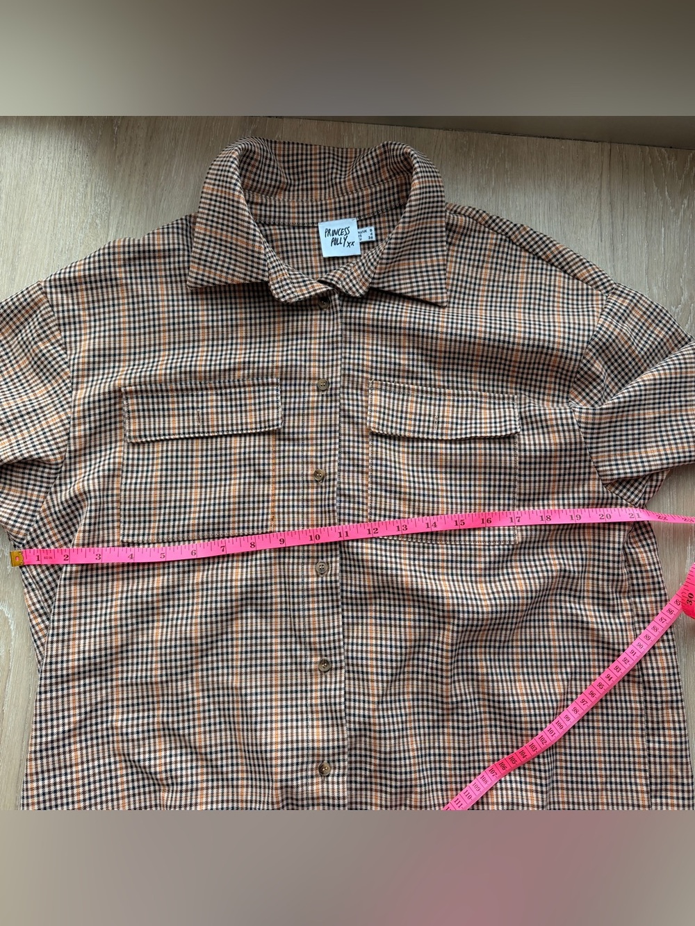 Princess Polly Willa plaid shirt - Picture 3 of 3